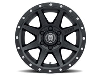 ICON Rebound 18x9 6x5.5 0mm Offset 5in BS 106.1mm Bore Satin Black Wheel - My Store