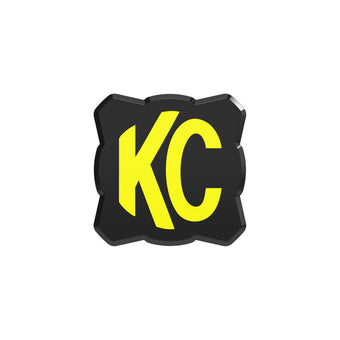 compare product KC HiLiTES FLEX ERA 1 Single Light Cover ONLY (Black/Yellow KC Logo)