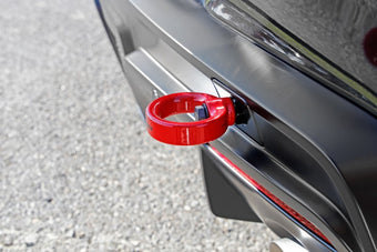 compare product PERRIN 20-25 Toyota Supra Tow Hook Kit (Rear) - Red