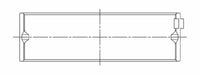 ACL Toyota/Lexus 2JZGE/2JZGTE 3.0L 0.25 Oversized High Performance Main Bearing Set - My Store