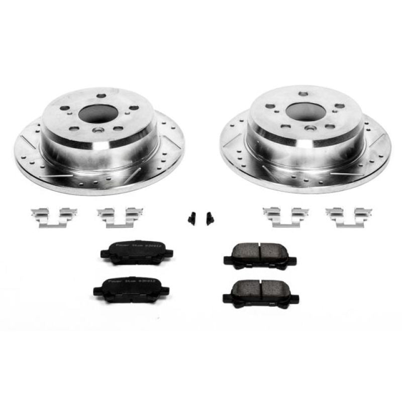 Power Stop 05 - 07 Toyota Avalon Rear Z23 Evolution Sport Brake Kit - My Store