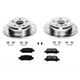 Power Stop 05 - 07 Toyota Avalon Rear Z23 Evolution Sport Brake Kit - My Store