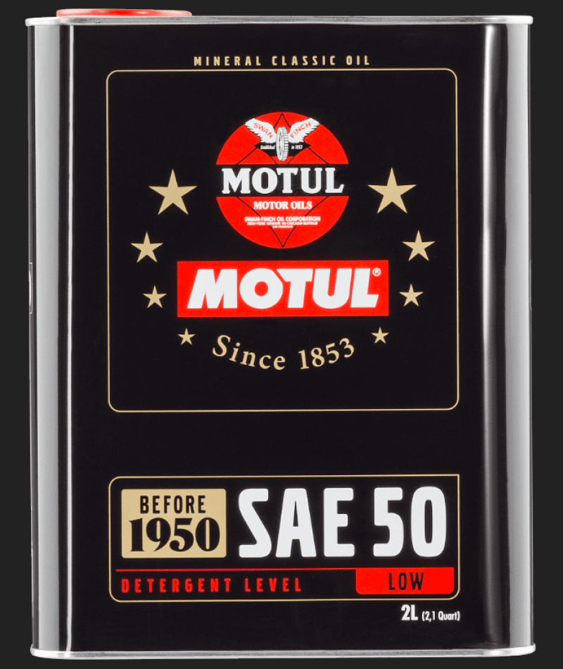 Motul Classic SAE 50 Oil - 2L - Single - My Store