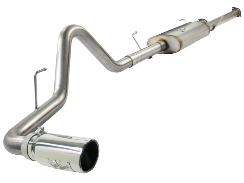 aFe MACHForce XP Exhausts Cat - Back SS - 409 EXH CB Toyota Tundra 10 - 11 V8 - 5.7L 145.7 WB (pol tip) - My Store