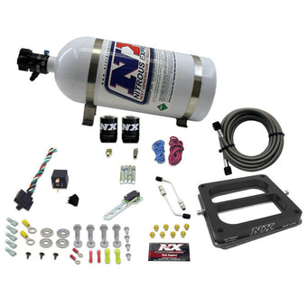 compare product Nitrous Express Dom/Gasoline Nitrous Kit (100-500HP) w/10lb Bottle