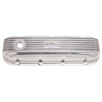 compare product Edelbrock Valve Cover Classic Series Chevrolet 1965 and Later 396-502 V8 Polshed