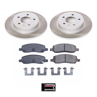 compare product Power Stop 06-11 Cadillac DTS Rear Semi-Coated Rotor Kit