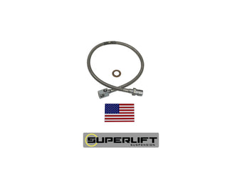 compare product Superlift 71-87 GM Pickup/71-91 Blazer/Suburban w/ 8-12in Lift Kit (Single) Bullet Proof Brake Hose