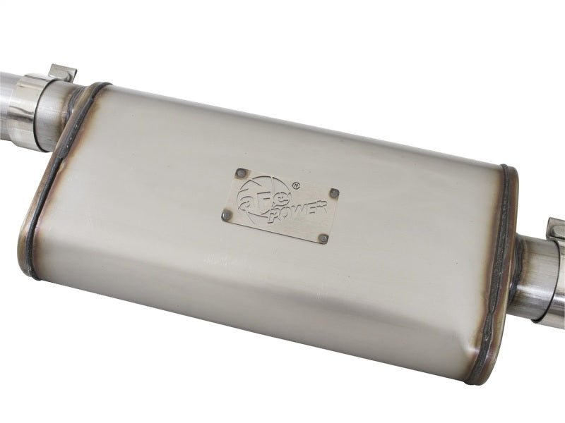 aFe Mach Force - XP Exhaust 3in CB SS 15 - 17 GM Colorado/Canyon 2.5L/3.6L Side Exit w/ Black Tip - My Store