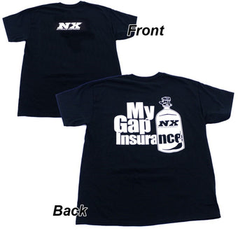 compare product Nitrous Express Gap Insurance T-Shirt 3XL - Black