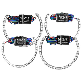 compare product Oracle Dodge Challenger 15-21 LED Waterproof Halo Kit - ColorSHIFT w/o Controller