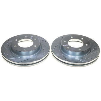 compare product Power Stop 19-22 Ford Ranger Front Evolution Drilled & Slotted Rotor - Pair