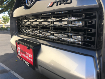 compare product Cali Raised 14-24 Toyota 4Runner 32In Hidden Grille LED Light Bar Brackets - Combo Beam w/ LED Bar