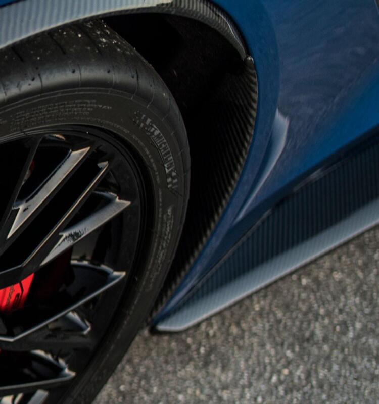 Anderson Composites 14+ Chevrolet Corvette C7 Stingray/Z06 Front Mud Flaps - My Store
