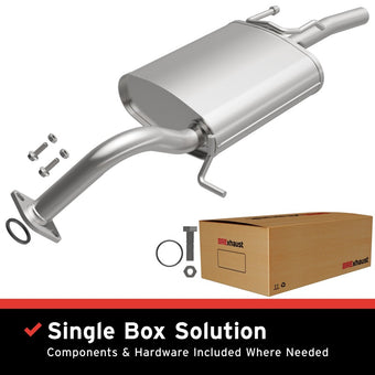 compare product Magnaflow BRE Rear Muffler Kit Replacement Geo