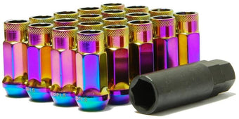 compare product Wheel Mate Muteki SR48 Open End Lug Nuts - Neon 12x1.50 48mm