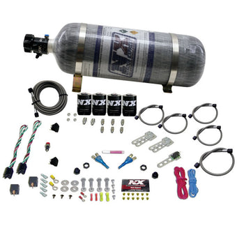 compare product Nitrous Express GM EFI Dual Stage Nitrous Kit (50-150HP x 2) w/Composite Bottle