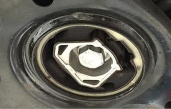 compare product Torque Solution Pendulum (Dog Bone) Billet Insert VW Golf/GTI MK7 (Circle Version)