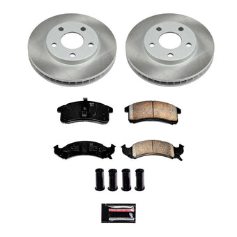 compare product Power Stop 92-93 Pontiac Trans Sport Front Semi-Coated Rotor Kit
