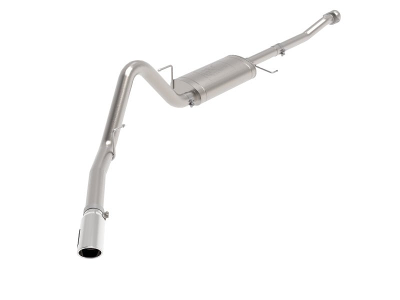 aFe Apollo GT 3in 409 SS Cat - Back Exhaust 2021 Ford F - 150 V6 2.7L/3.5L (tt)/V8 5.0L w/ Polished Tips - My Store