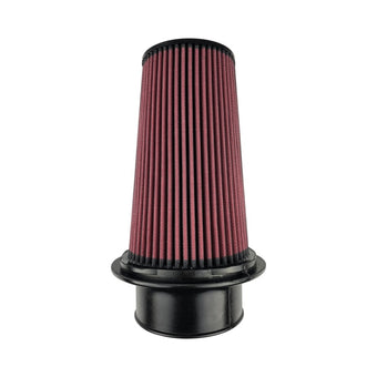 compare product Injen 8-Layer Oiled Cotton Gauze Air Filter 4.0in ID/ 7.0in Base / 8.80in Height / 5in Top