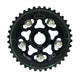 AEM 96 - 00 Honda Civic / 96 - 97 Honda Del Sol D16 Black Tru - Time Cam Gear - My Store
