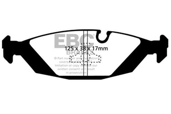 compare product EBC 87-88 BMW M5 3.5 (E28) Yellowstuff Rear Brake Pads
