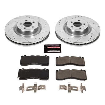 compare product Power Stop 15-22 Ford Mustang Front Z23 Evolution Brake Kit