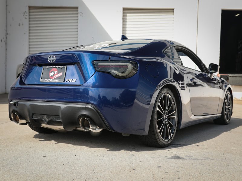 aFe Takeda 17 - 20 BRZ/FRS/86 2.5in 304 Stainless Steel Cat - Back Exhaust - My Store