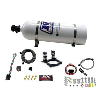 compare product Nitrous Express Ford 3.5L/3.7L V6 Nitrous Plate Kit w/15lb Bottle