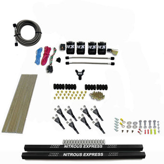 compare product Nitrous Express Pro-Shk/Gas 4 Solenoids Nitrous Kit (250-650HP) w/Rails w/o Bottle