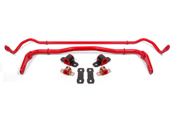 compare product BMR 08-19 Dodge Challenger Front/Rear Hollow 38mm/25mm Sway Bar Kit w/ Bushings - Red