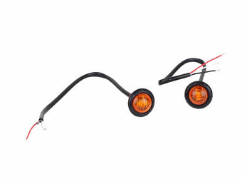 compare product Fishbone Offroad Amber LEDs 3/4In Pair