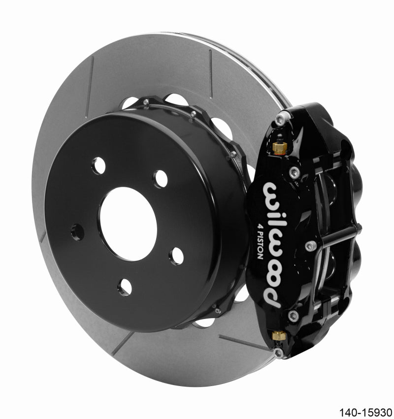 Wilwood Superlite 4R Rear Brake Kit 14.00 Black 2018 - Up Jeep JL w/Lines - My Store