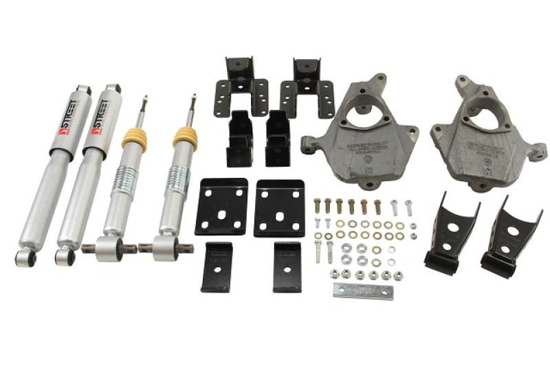 Belltech LOWERING KIT 2014 Chevy/GMC Silverado/Sierra All Cabs 2WD 2in Front/4in Rear w/ Shocks - My Store