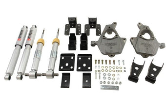 compare product Belltech LOWERING KIT 2014 Chevy/GMC Silverado/Sierra All Cabs 2WD 2in Front/4in Rear w/ Shocks
