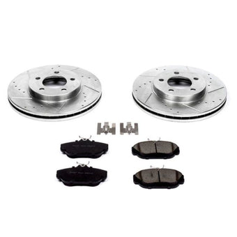 compare product Power Stop 94-00 Ford Taurus Front Z23 Evolution Sport Brake Kit