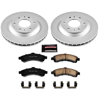 compare product Power Stop 04-05 Buick Rainier Front Z17 Evolution Geomet Coated Brake Kit