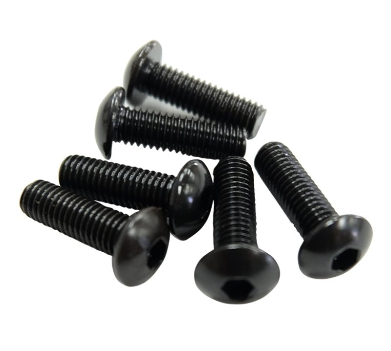 NRG Steering Wheel Screw Upgrade Kit (Flat) - Black - My Store