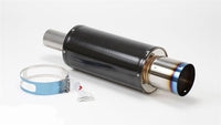 HKS Universal Carbon - Ti Cat - back Exhaust - 170mm Shell/75mm Diameter - My Store