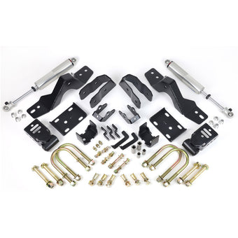 compare product Ridetech 2019+ Chevrolet Silverado/ Sierra 1500 2WD/4WD Rear 4in Lowering Kit w/ HQ Shocks - Group B