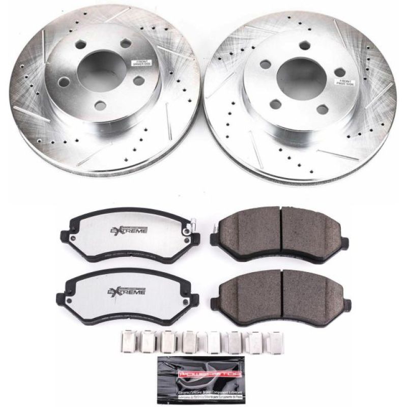 Power Stop 02 - 07 Jeep Liberty Front Z36 Truck & Tow Brake Kit - My Store