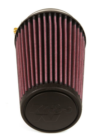 compare product K&N Filter Universal Rubber Filter 3 1/2 inch Flange 4 5/8 inch Base 3 1/2 inch Top 7 inch Height