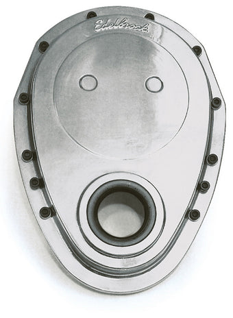 compare product Edelbrock Chevy S/B Front Cover