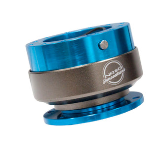compare product NRG Quick Release Gen 2.0 - New Blue Body / Titanium Chrome Ring