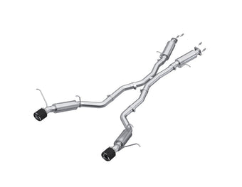 compare product MBRP 2012+ Jeep Grand Cherokee SRT 6.4L 3in Dual Rear Exit T304SS Catback Exhaust - CF Tips