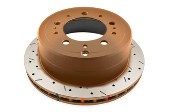 compare product DBA 98-05 Lexus LX 470 / 98+ Toyota Landcruiser 100 Series Rear Drilled & Slotted 4000 Series Rotor