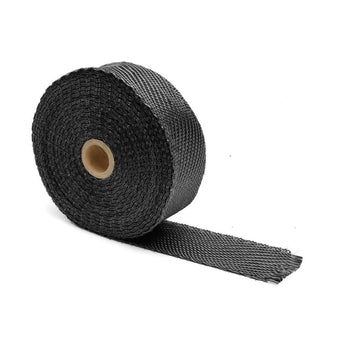 compare product DEI Exhaust Wrap 2in x 50ft - Titanium - Black
