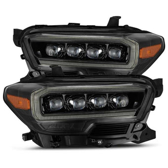 compare product AlphaRex 16-20 Toyota Tacoma NOVA LED Projector Headlight Plank Style Alpha Black w/Activation Light