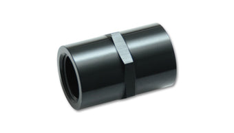compare product Vibrant 3/4in NPT Female Pipe Coupler Fitting - Aluminum